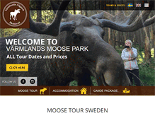 Tablet Screenshot of moose-world.com